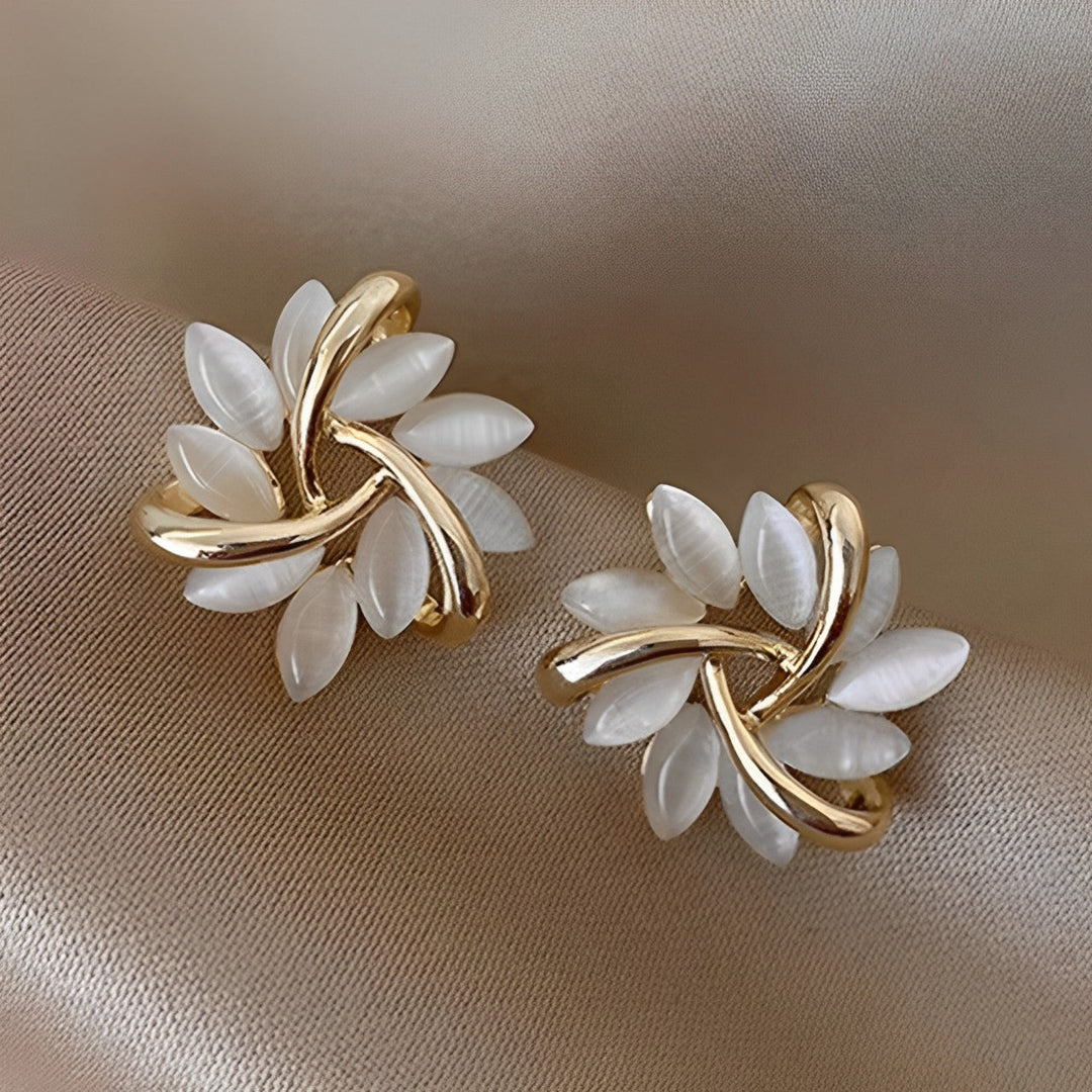 Tori - Twisted Petal Earrings