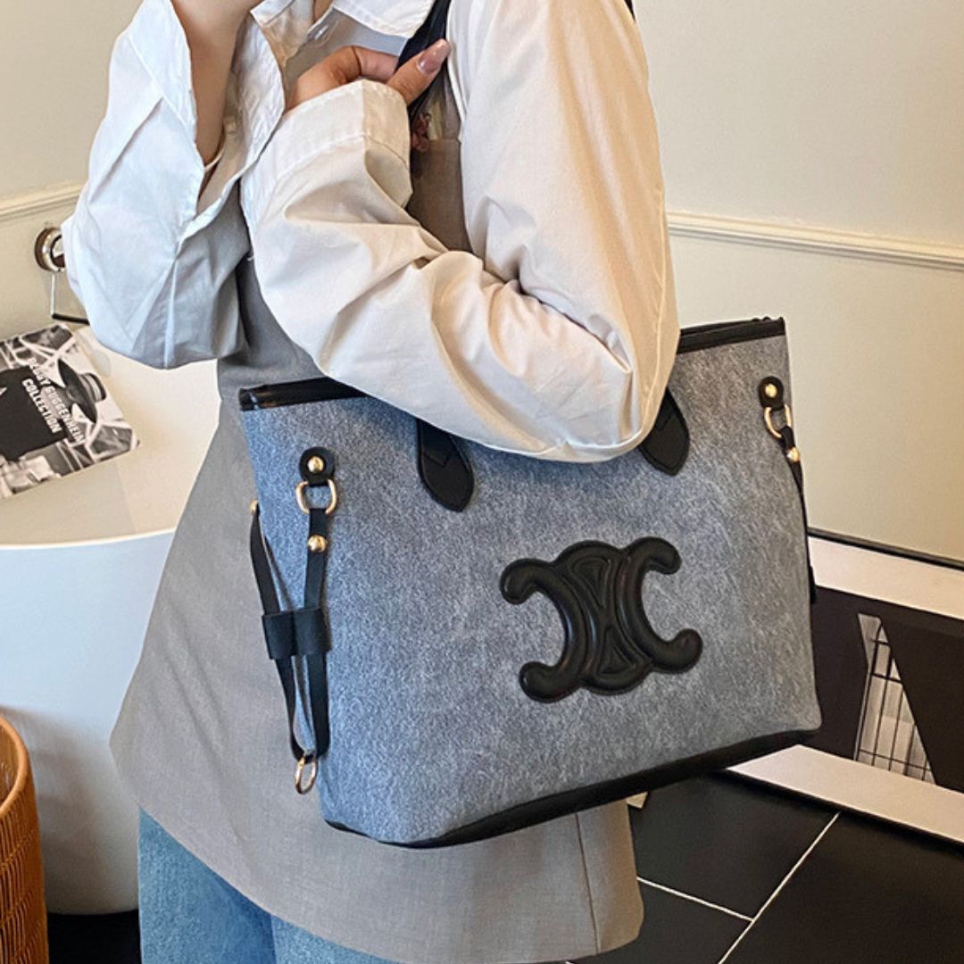 Granite Petal Handbag