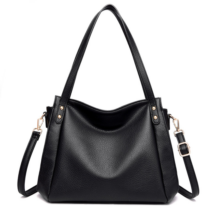 Noir Lattice Handbag