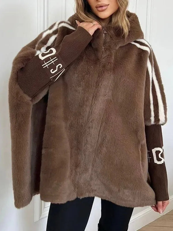 Brielle | Faux Fur Hooded Jacket