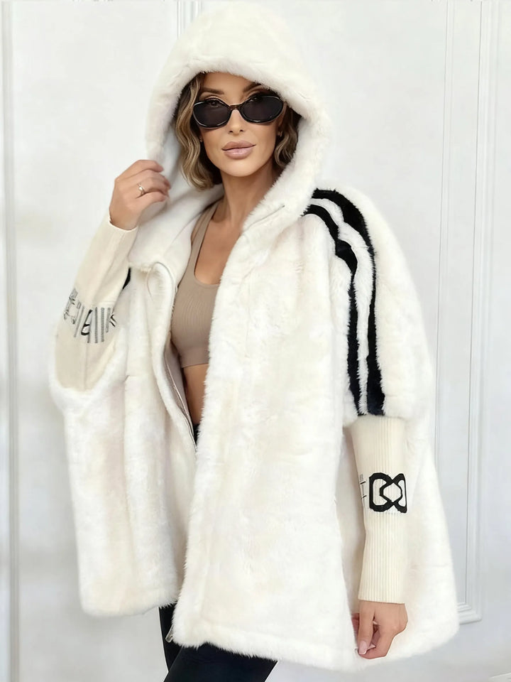 Brielle | Faux Fur Hooded Jacket