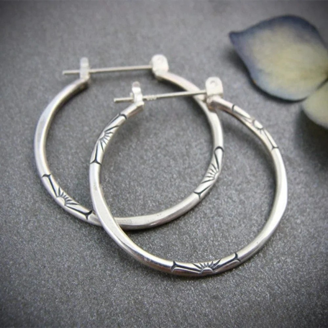 Serenity - Timeless Circle Earrings