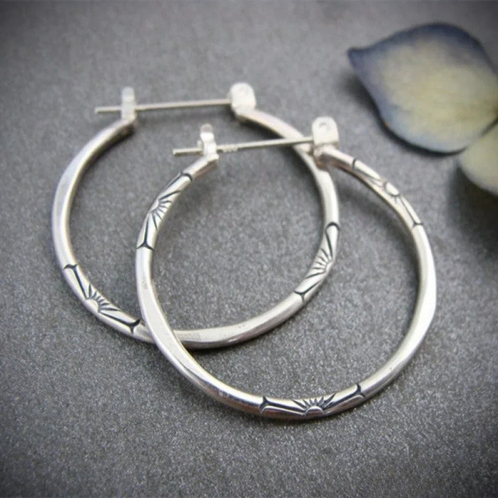Serenity - Timeless Circle Earrings