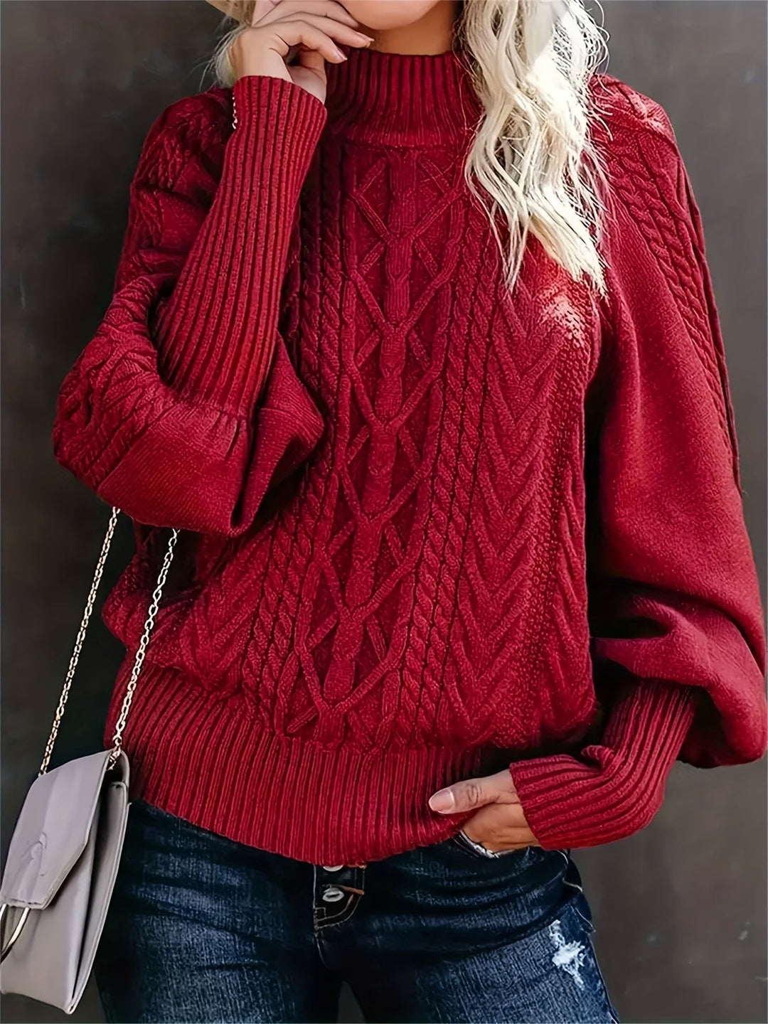 Lory | Casual long-sleeved knit sweater