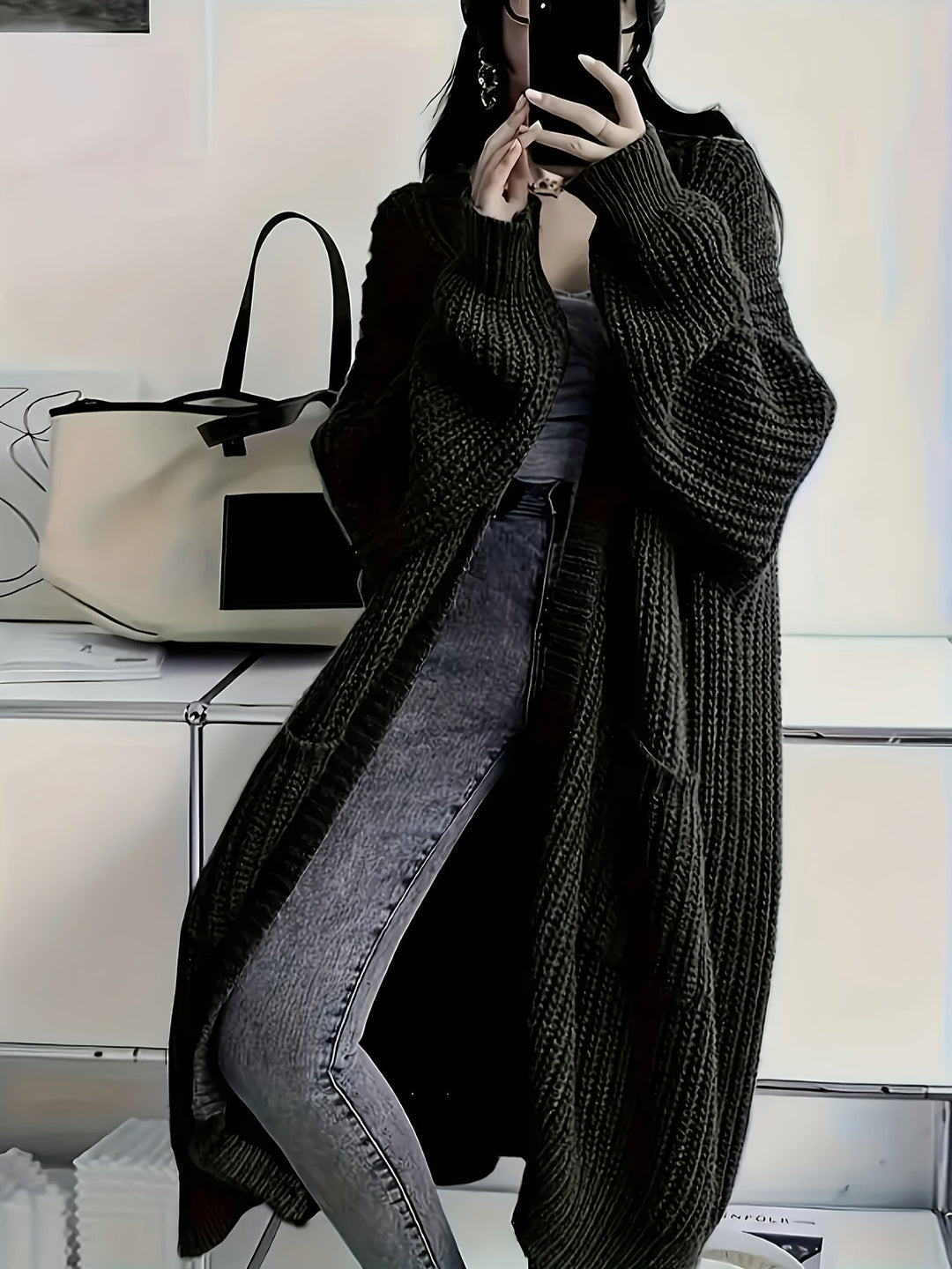 Alice | Long, cozy cardigan that inspires confidence