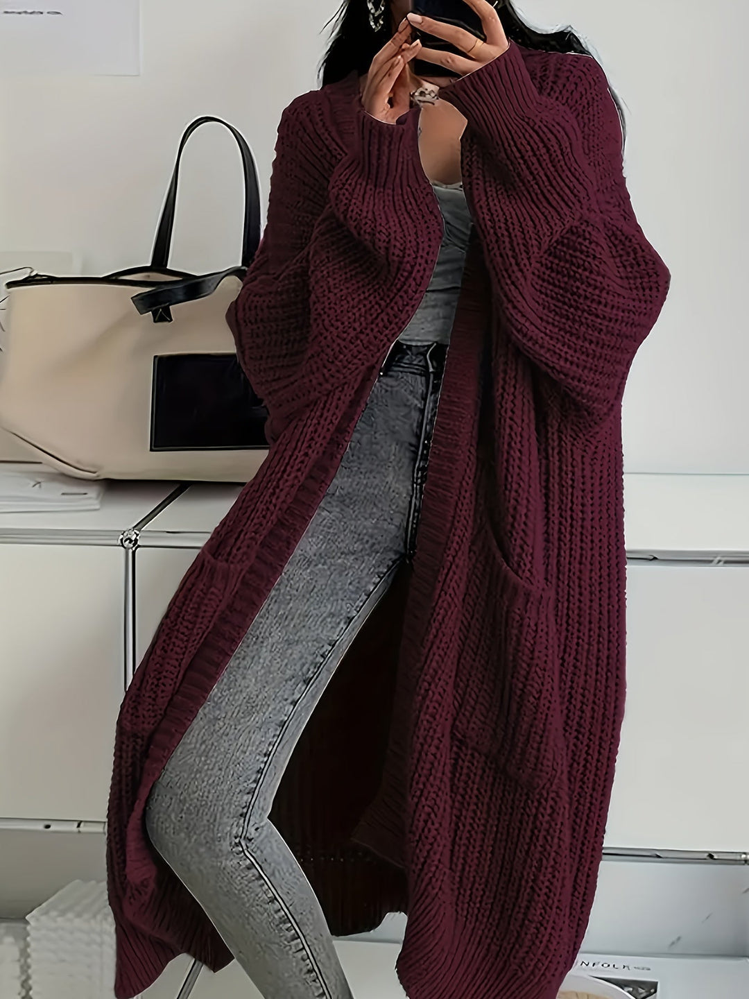 Alice | Long, cozy cardigan that inspires confidence