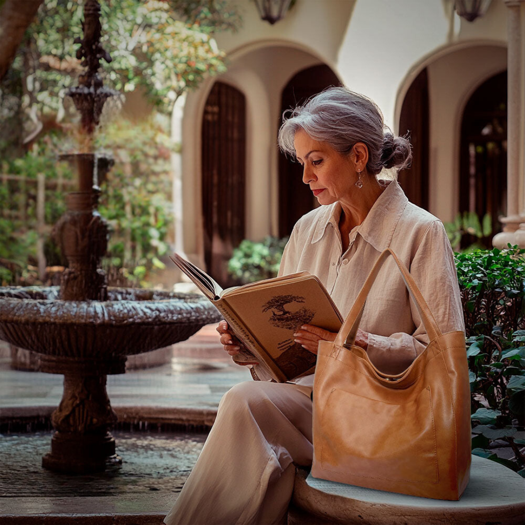 Ringelblume | Squisita Luxury Shoulder Bag in Soft Material