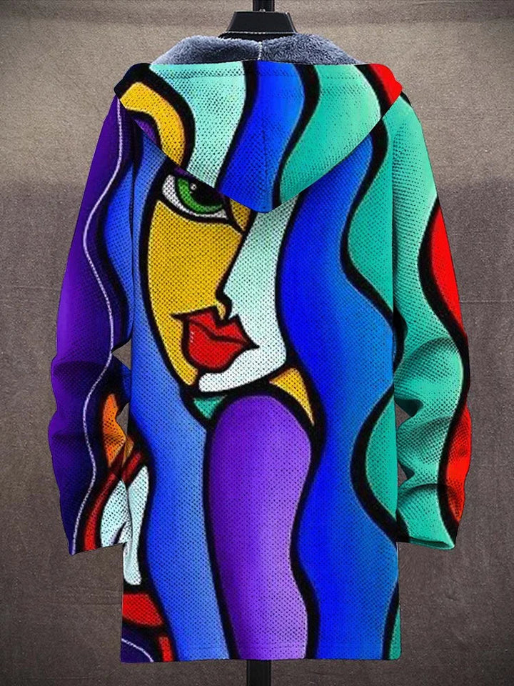 Samira | Luxury art-inspired cardigan