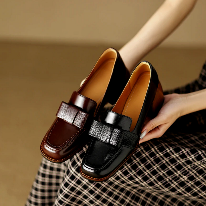 Contessa knotted loafers