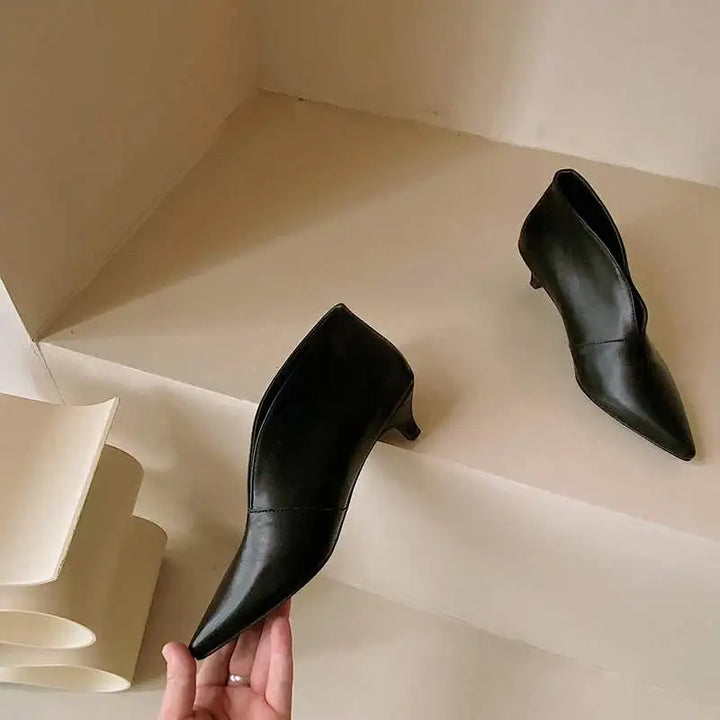 Fivessa™| Pointed Ankle Boots