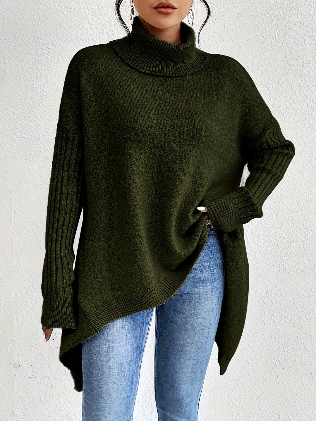Isla | Luxurious oversized turtleneck sweater