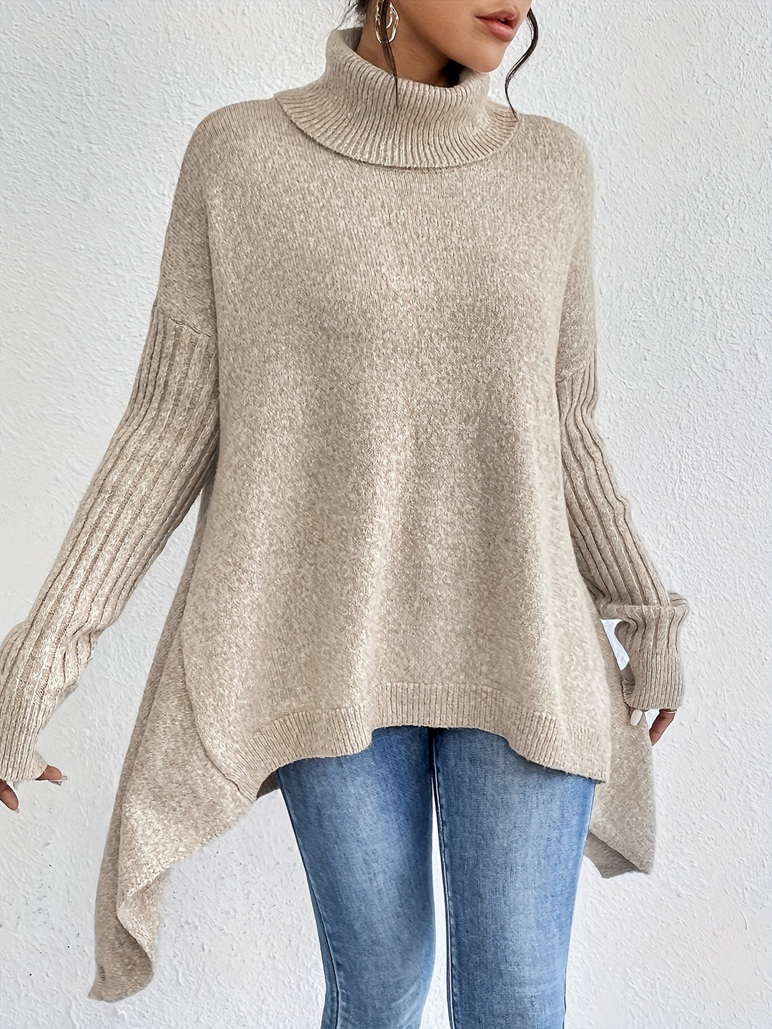 Isla | Luxurious oversized turtleneck sweater
