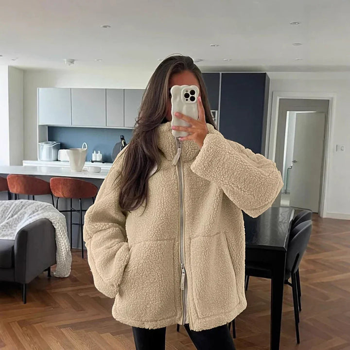 ELIXA | Soft Teddy Coat