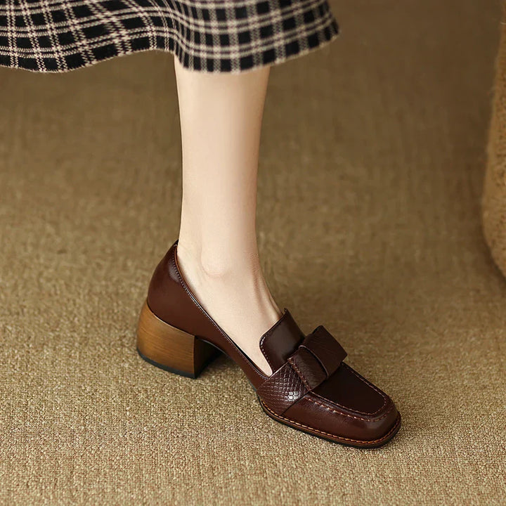 Contessa knotted loafers