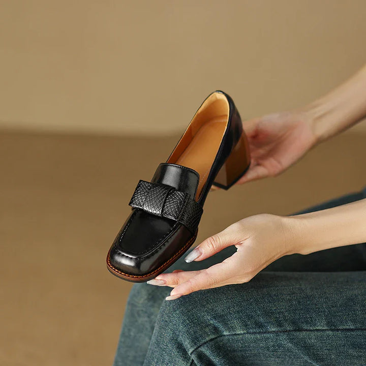 Contessa knotted loafers