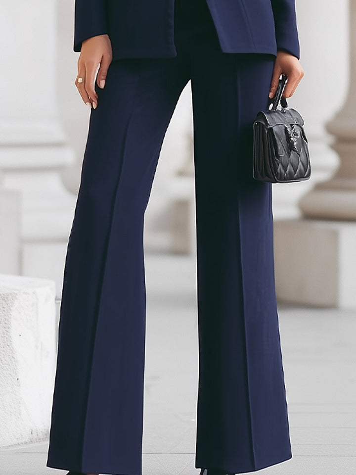 Adrielle's elegant outfit with blazer and trousers