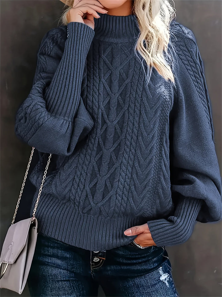 Lory | Casual long-sleeved knit sweater