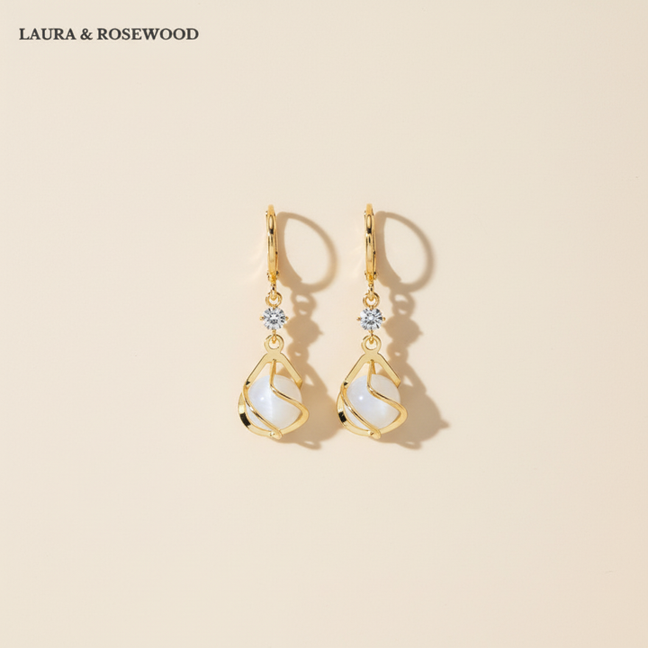 Ethel - Elegant Pearl Earrings