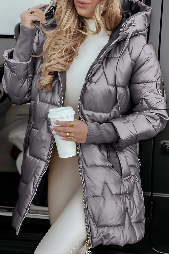 Elegant winter coat with hood – Special Edition