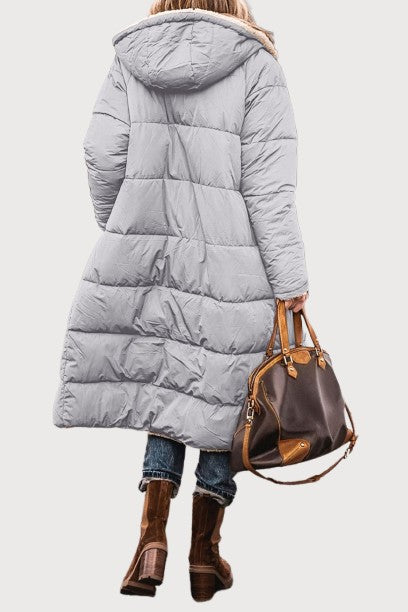 Amelia | Elegant reversible coat for women