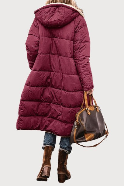 Amelia | Elegant reversible coat for women